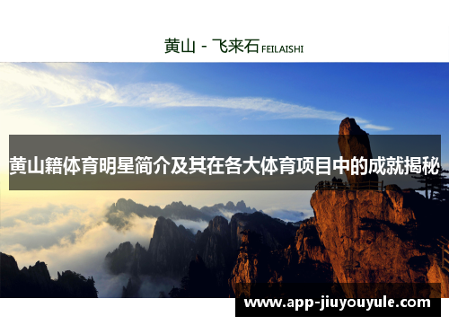 黄山籍体育明星简介及其在各大体育项目中的成就揭秘
